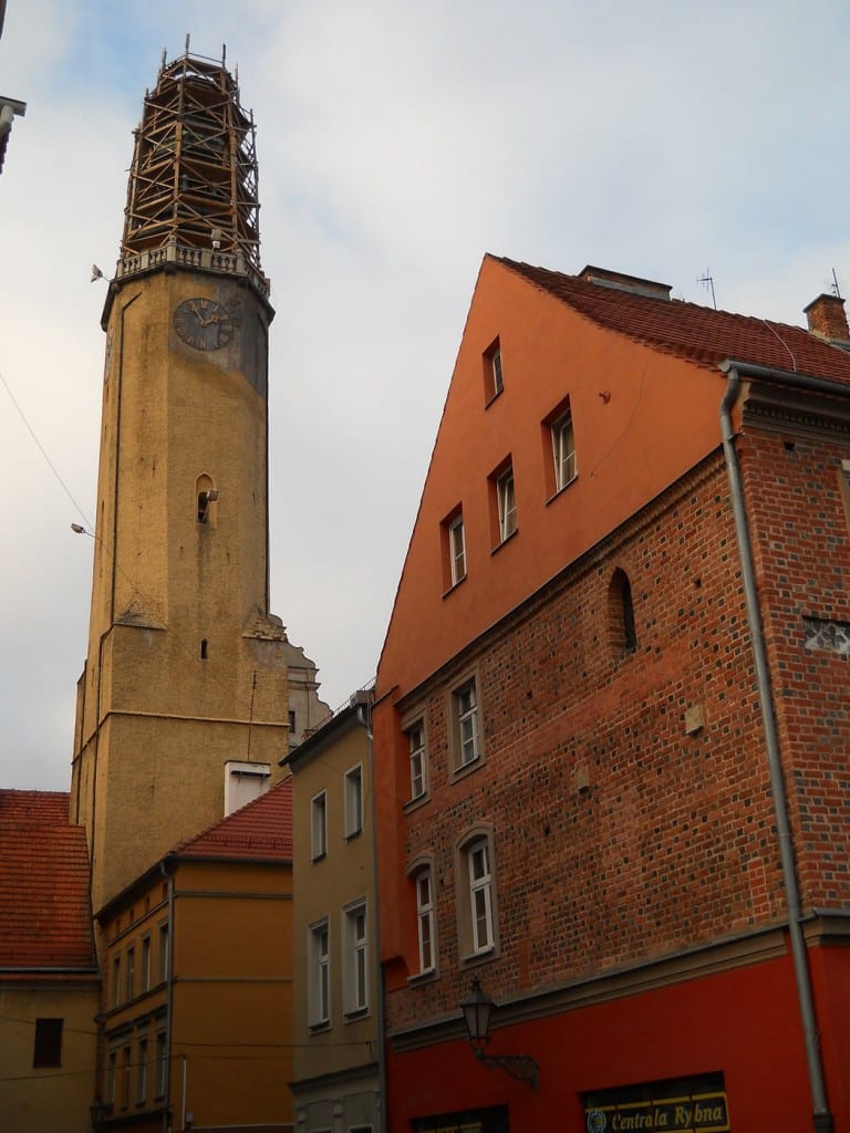 Ratusz w Brzegu wieża