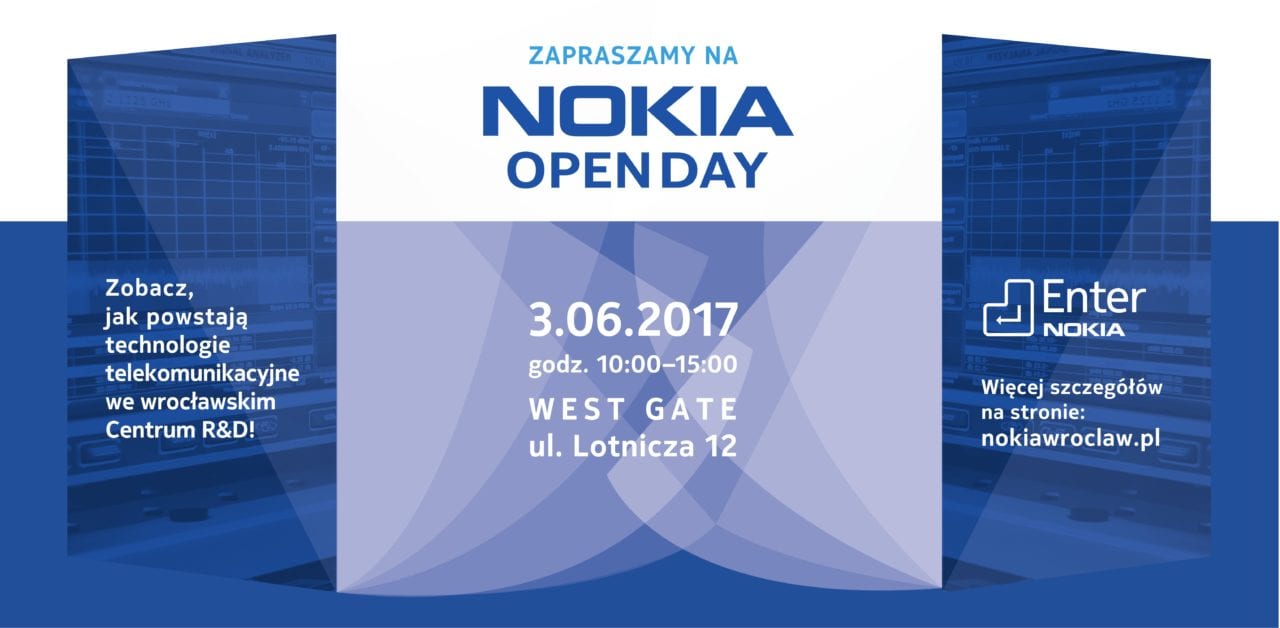 Enter NOKIA – dzień otwarty dla wszystkich 3.06.2017