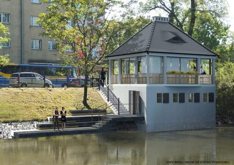 Nad fosą przy Podwalu powstanie Cafe Berg