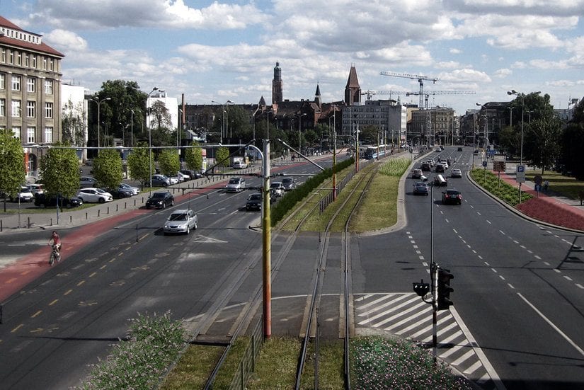 Nie palmy, a lipy i klony. Posadzą nowe drzewa na Legnickiej