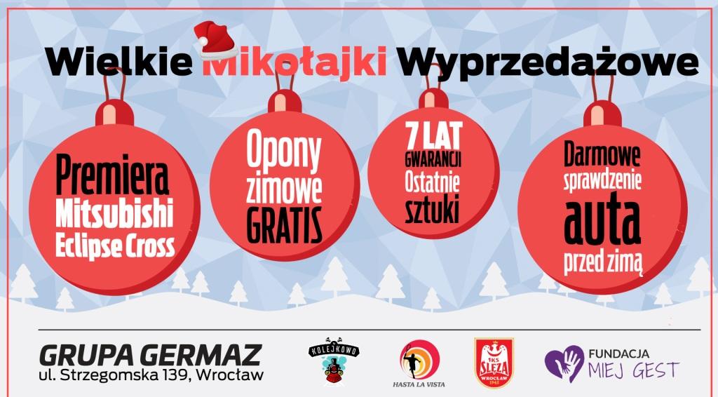 Wrocław, 9-10 grudnia 2017: Wielkie Mikołajki Wyprzedażowe!
