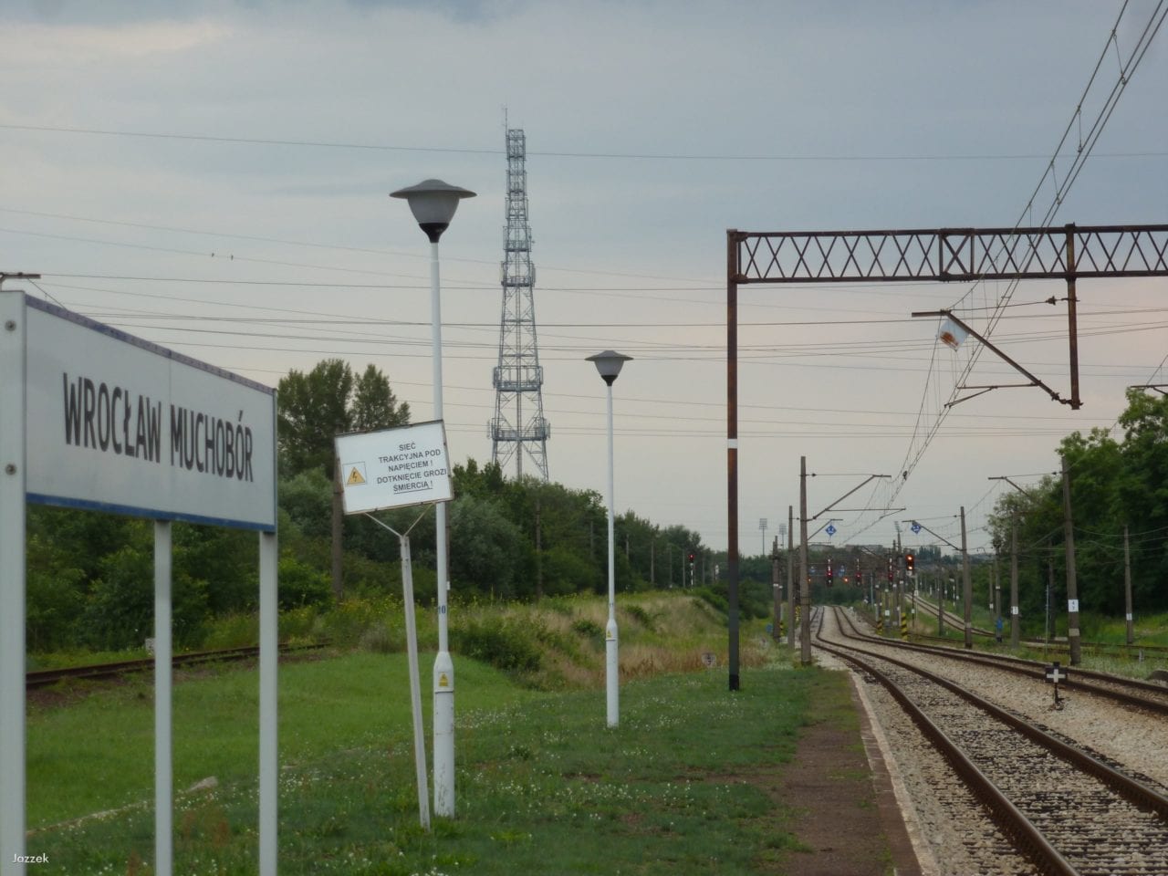 Remont przystanku kolejowego Wrocław Muchobór