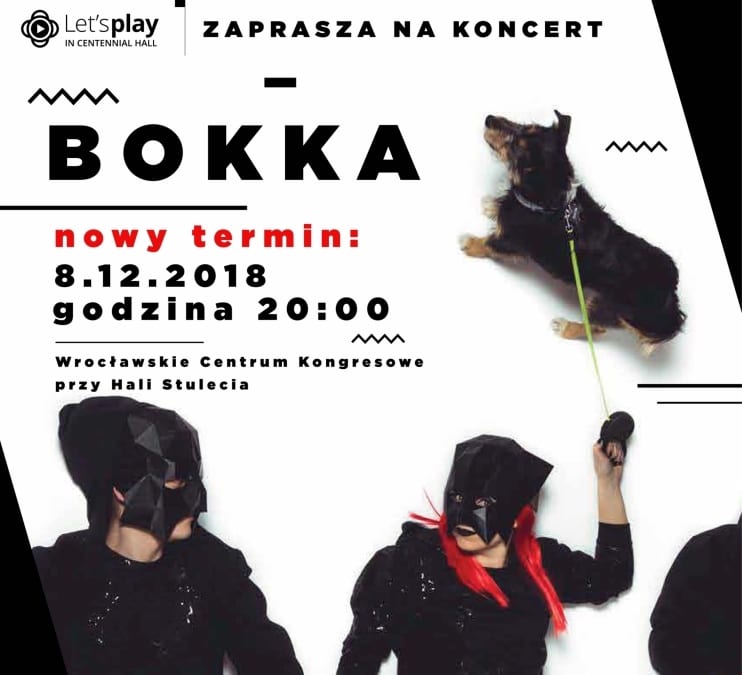 BOKKA zagra we Wrocławiu w cyklu Let’s Play in Centennial Hall – 8 grudnia!