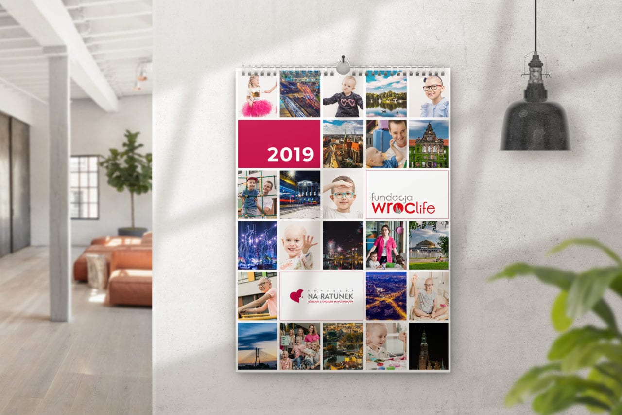 Wyjątkowy kalendarz charytatywny. Powstał z miłości do Wrocławia i chęci pomocy najmłodszym
