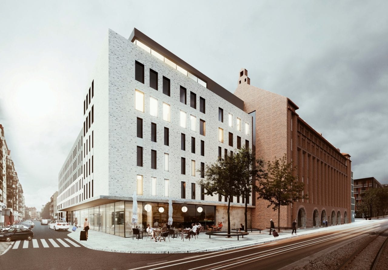 Nowy hotel stanie tuż przy dawnej piekarni „Mamut” [WIZUALIZACJE]