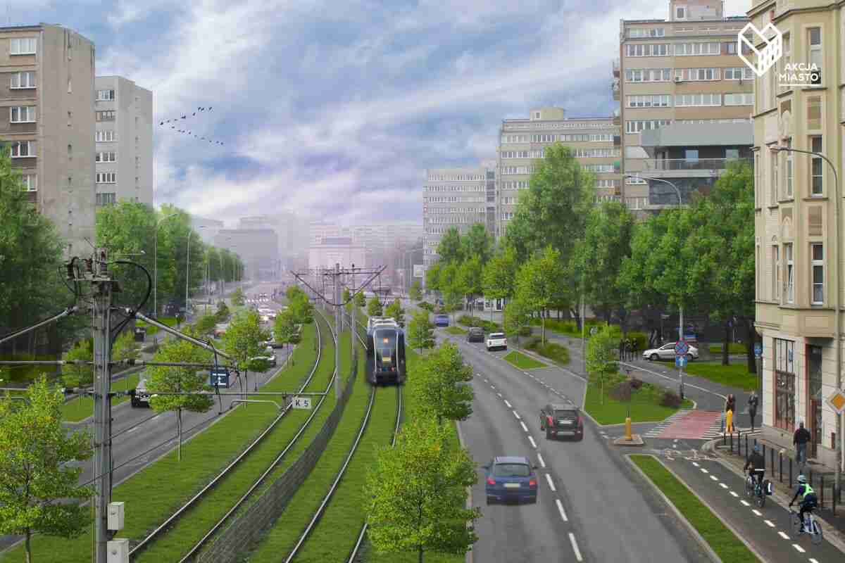Zielona Legnicka. Tak może zmienić się jedna z głównych arterii miasta [WIZUALIZACJE]