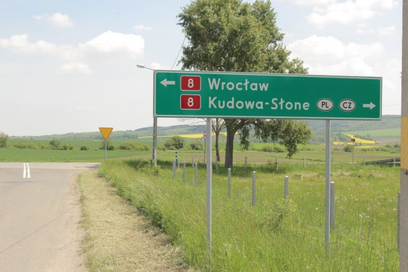S8 z Wrocławia do Kłodzka. Jest rekomendowany wariant trasy