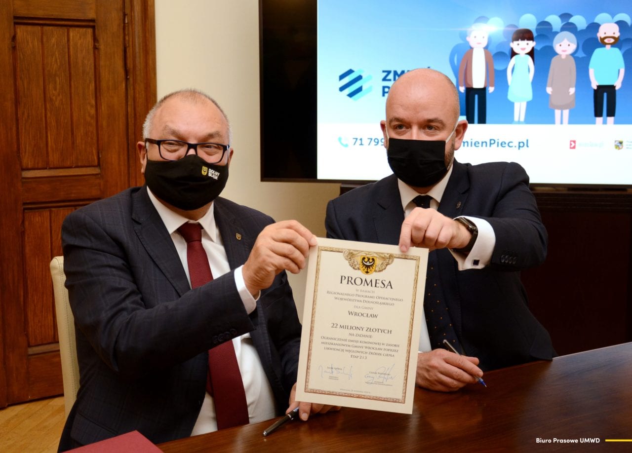 22 mln złotych na wymianę pieców we Wrocławiu