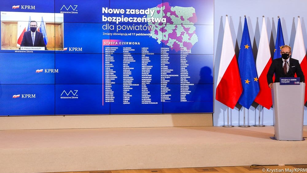 Pandemia koronawirusa. Nowe obostrzenia w strefie żółtej i czerwonej