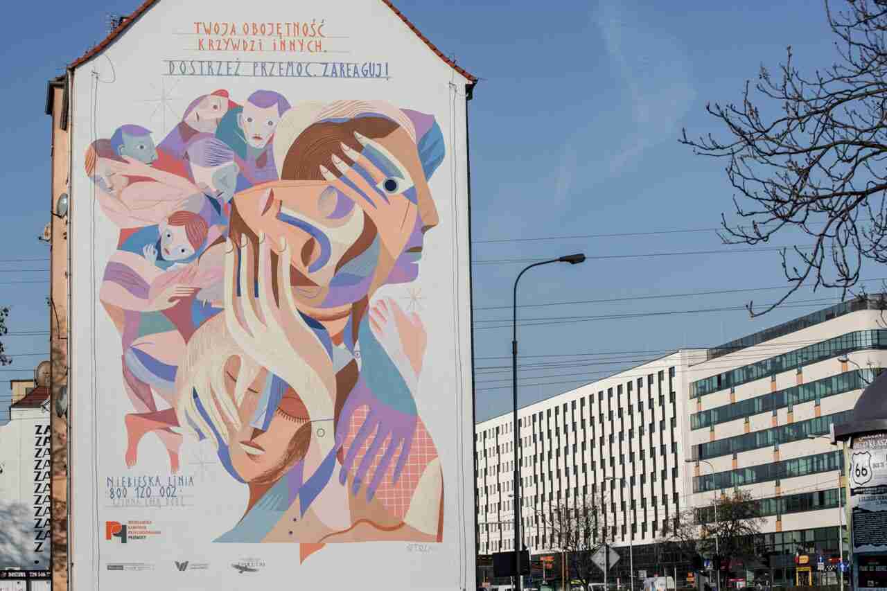 Nowy mural we Wrocławiu z ważnym przesłaniem [ZDJĘCIA]