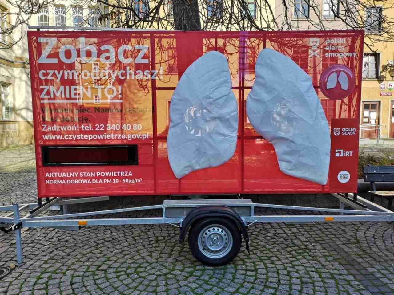 Mobilne smogowe płuca trafiły do Wrocławia
