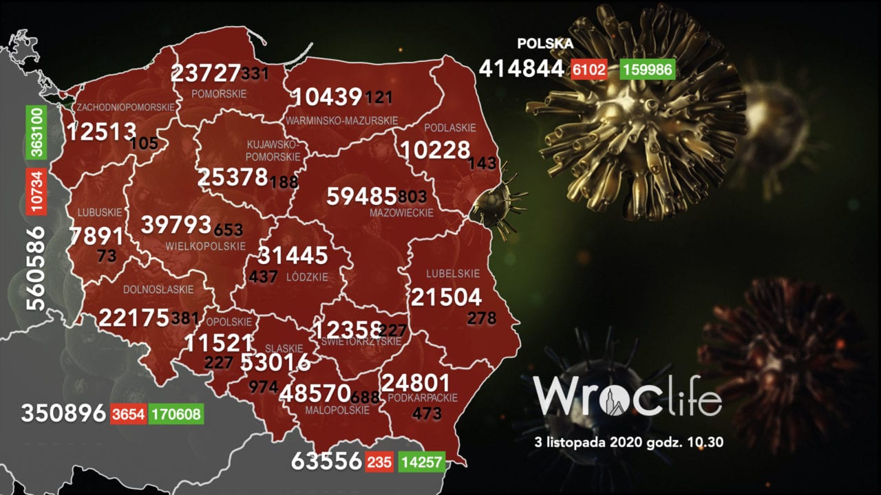Koronawirus we Wrocławiu, na Dolnym Śląsku, w Polsce [RAPORT 3.11]