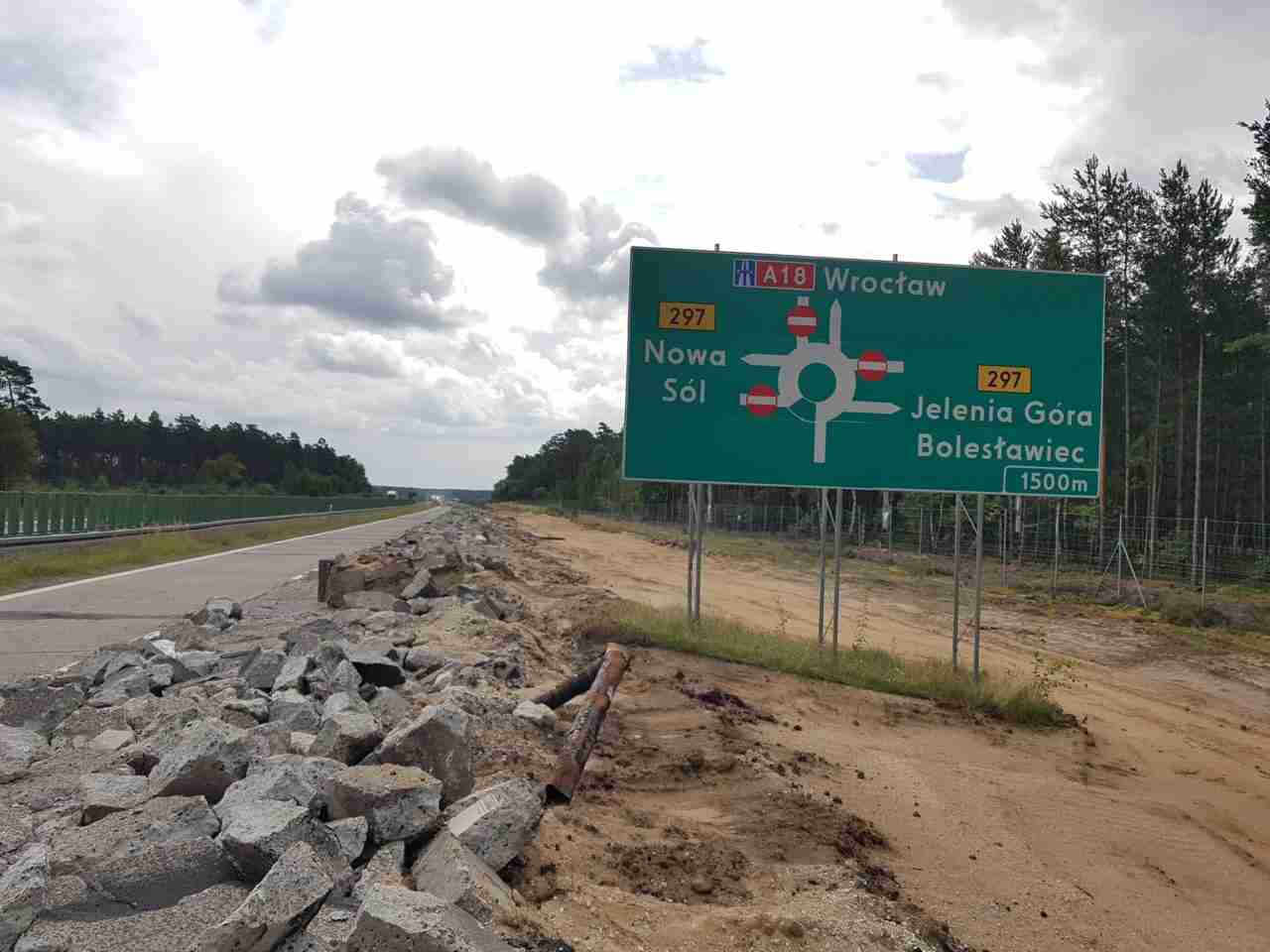 Nowa autostrada z Berlina do Wrocławia. Tak zmienia się DK18 [ZDJĘCIA]