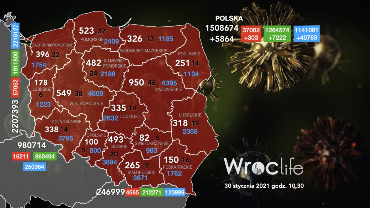 Koronawirus we Wrocławiu, na Dolnym Śląsku, w Polsce [RAPORT 30.01]
