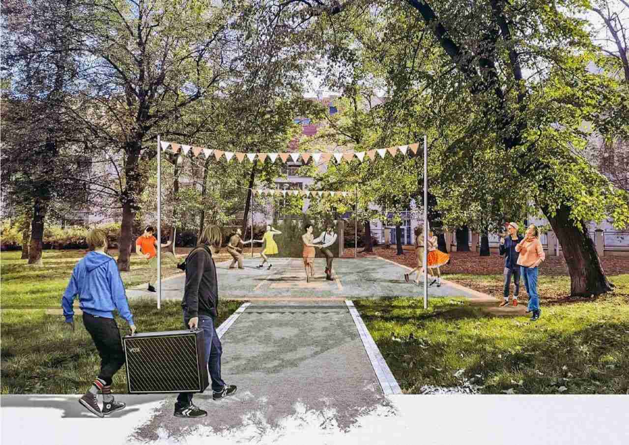 Jak będzie wyglądał „psi park” przy Sztabowej?