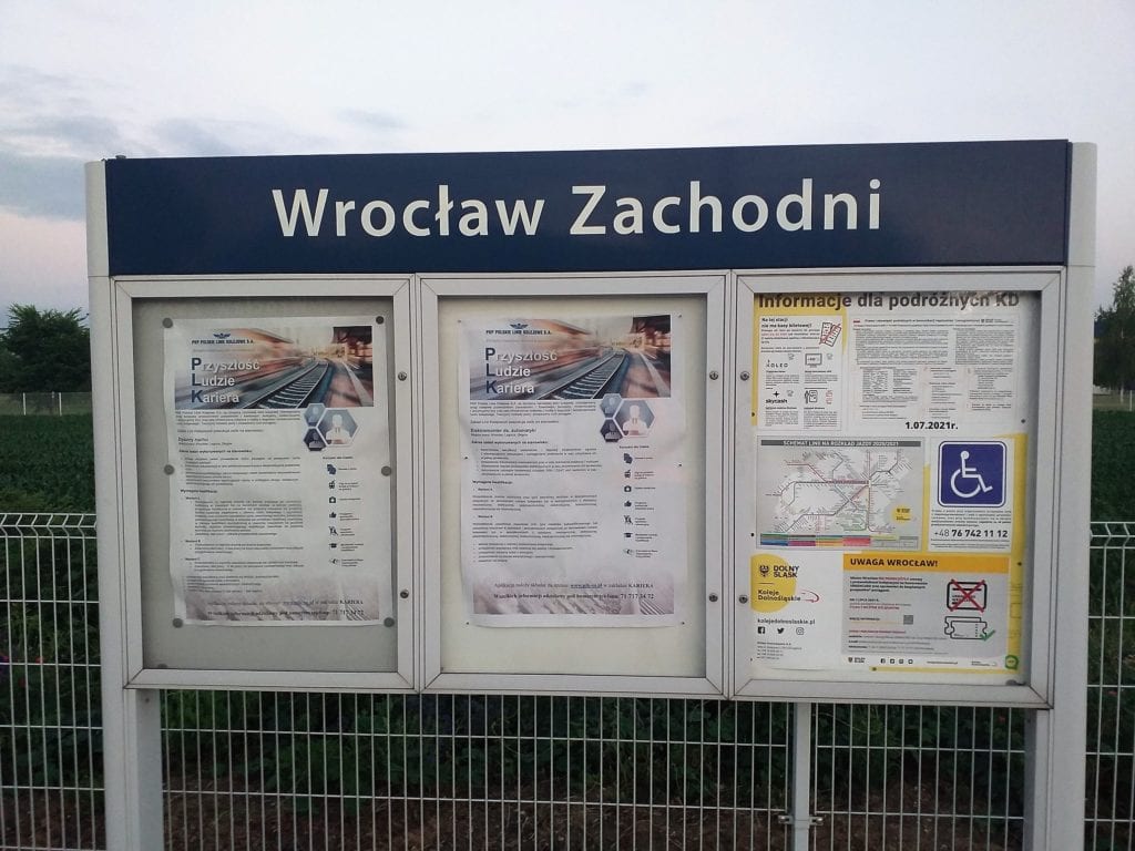 Informacja KD Wrocław Zachodni