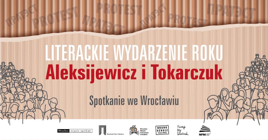 Aleksijewicz i Tokarczuk – literackie wydarzenie roku we Wrocławiu [TRANSMISJA]
