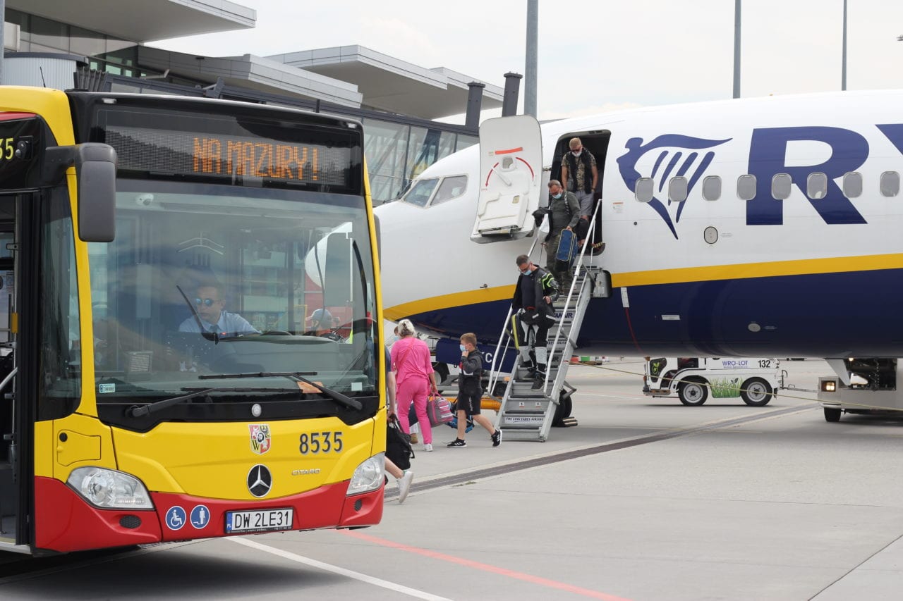 „Życzymy wysokich lotów”. Nietypowa zapowiedź w autobusach MPK