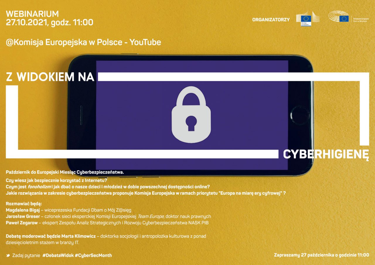 Z widokiem na cyberhigienę. Eksperci podpowiedzą, jak bezpiecznie korzystać z internetu