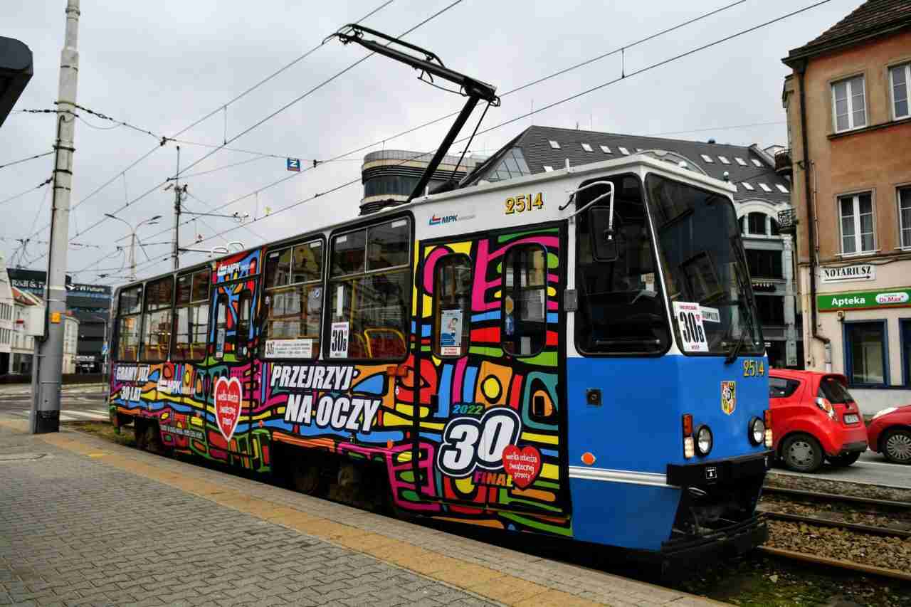 Wrocławski tramwaj na rzecz WOŚP sprzedany za 99,9 tys. zł. Na nowego właściciela czeka niespodzianka