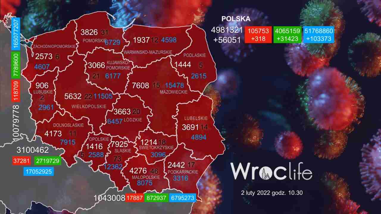 Koronawirus we Wrocławiu, na Dolnym Śląsku, w Polsce [RAPORT 2.02]