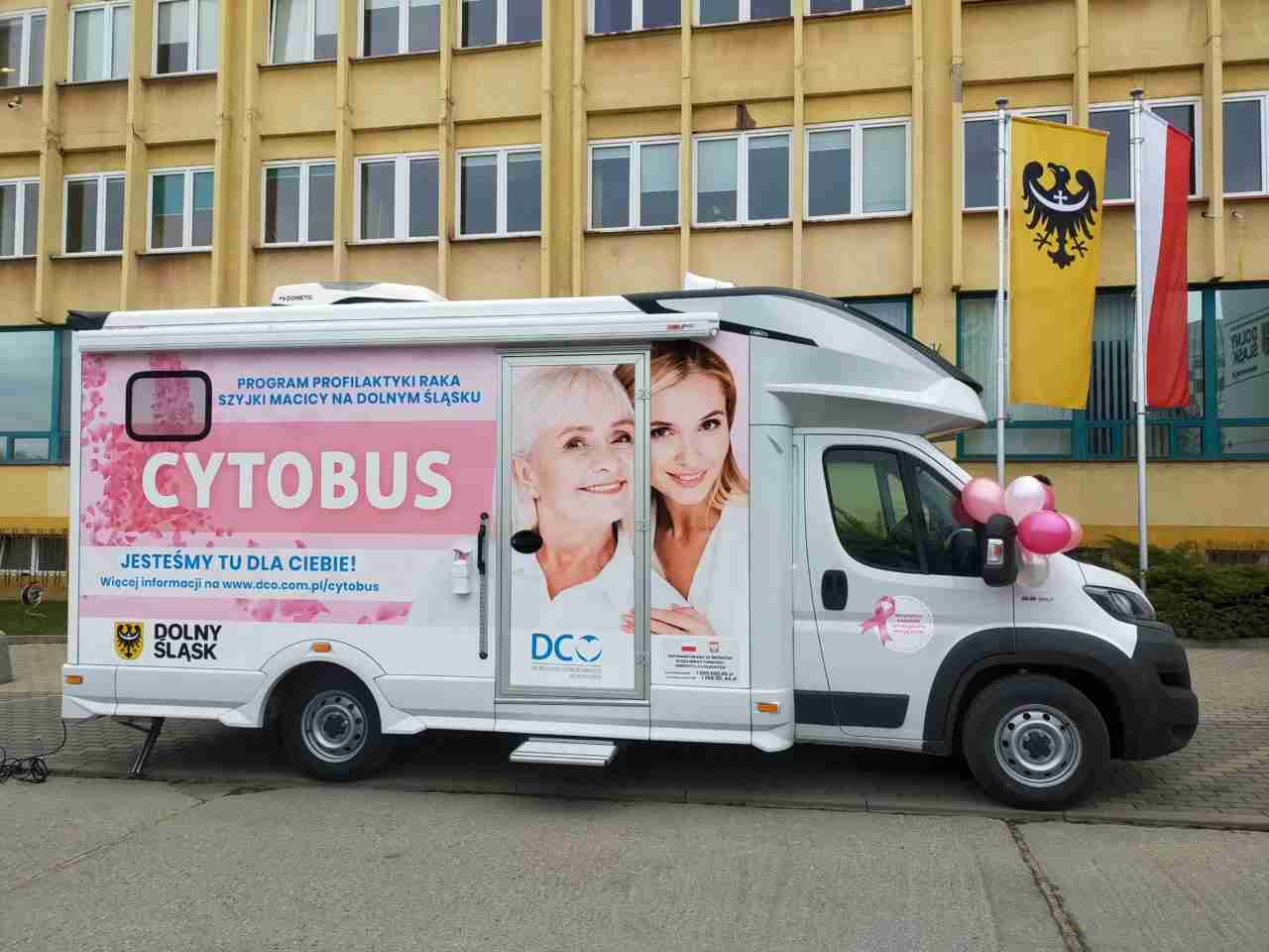Rusza objazd Cytobusa po Dolnym Śląsku. Pierwsze przebadały się urzędniczki