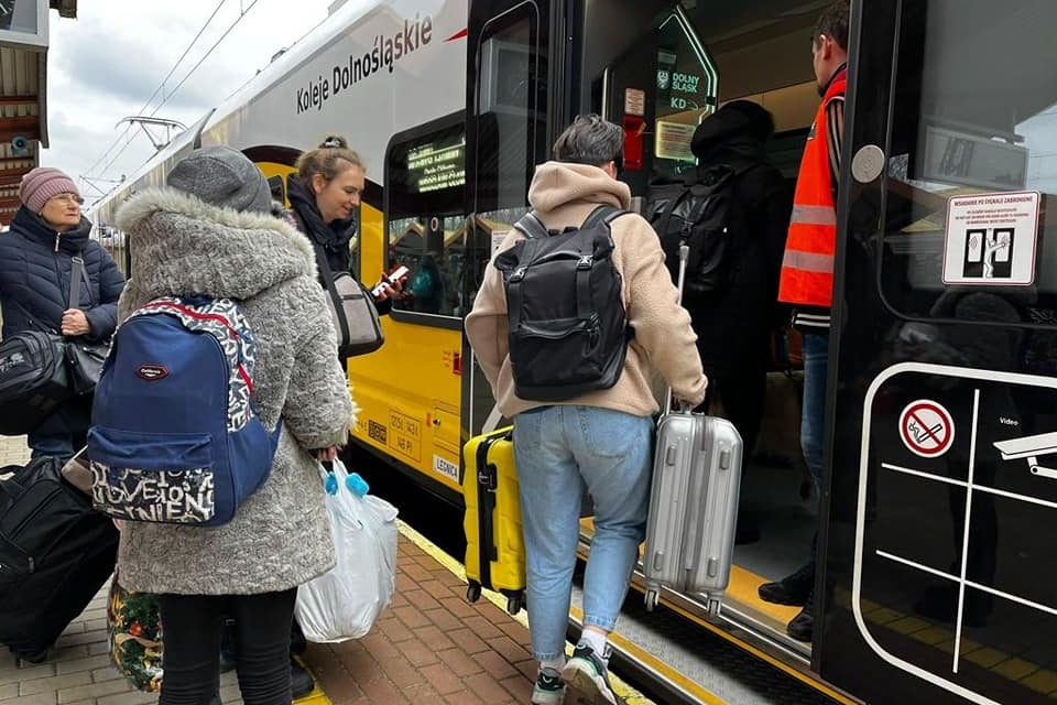 Część uchodźców z Ukrainy trafi do Niemiec. Jest termin uruchomienia pociągu Wrocław-Berlin