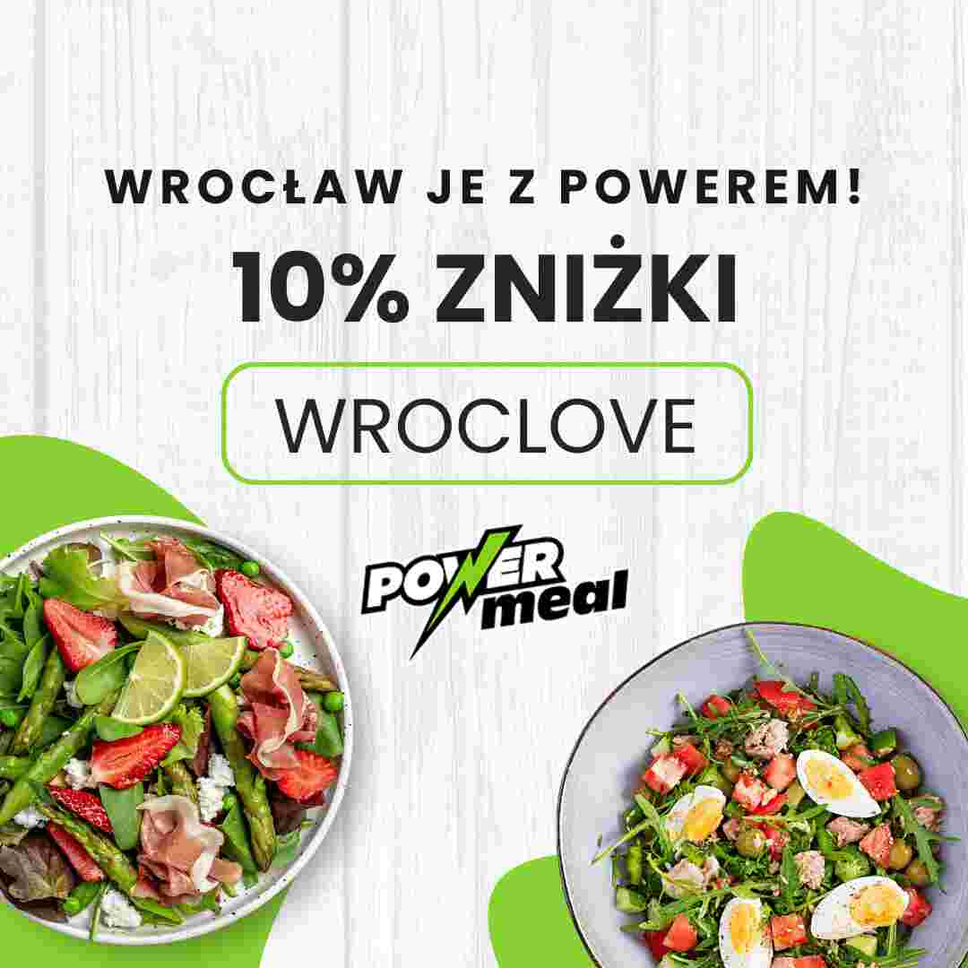 Wrocław je 10% taniej z cateringiem dietetycznym Powermeal!