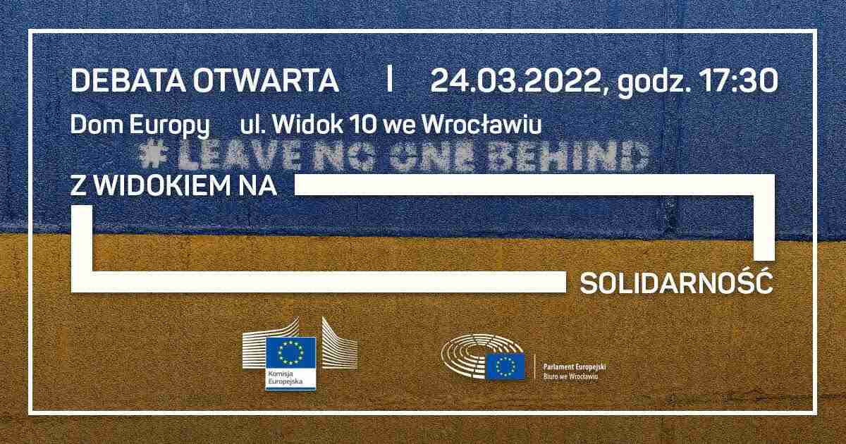 Z Widokiem na solidarność. Debata o pomocy Ukraińcom